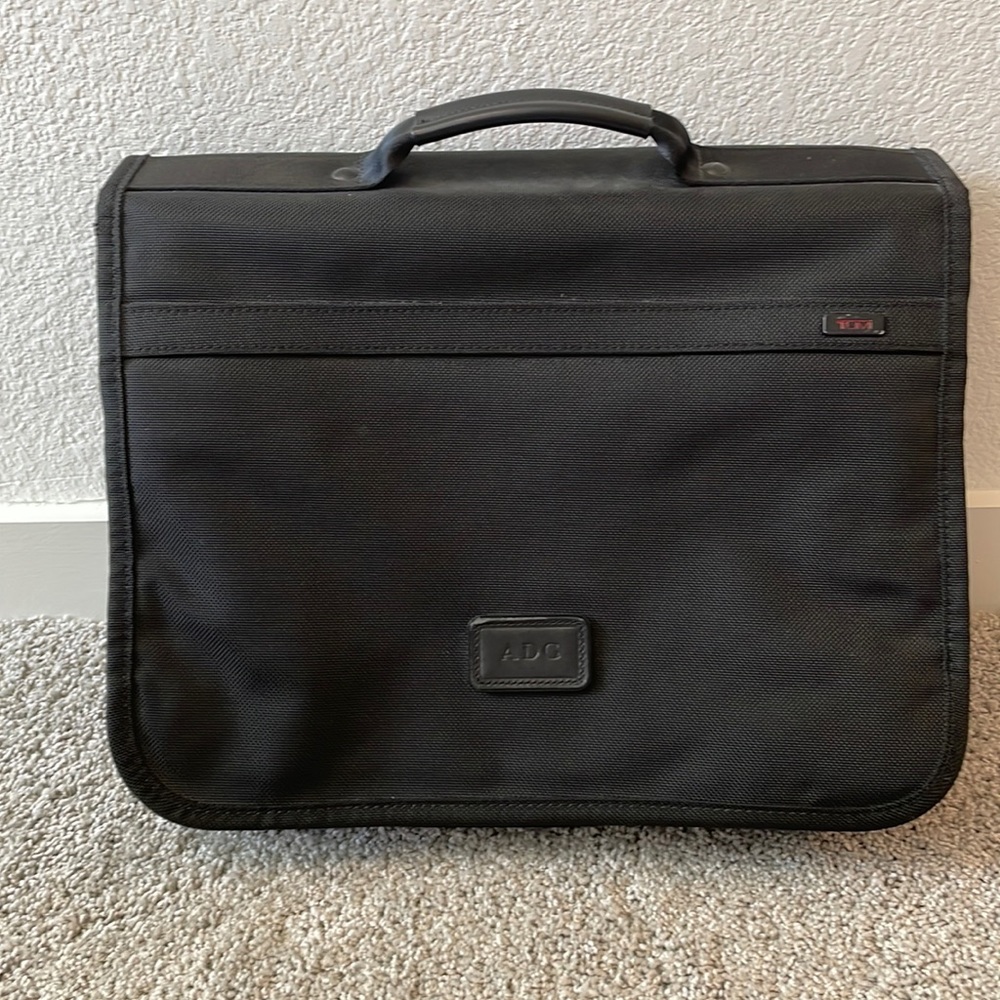 Tumi t-pass executive briefcase.